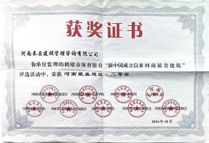 鶴壁市體育館（河南最美建筑二等獎）
